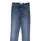 GUESS Womens Jeans Blue Regular Skinny Stone Wash W26 L29