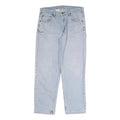 CARHARTT Mens Jeans Blue Relaxed Straight Denim Light W35 L30 Workwear