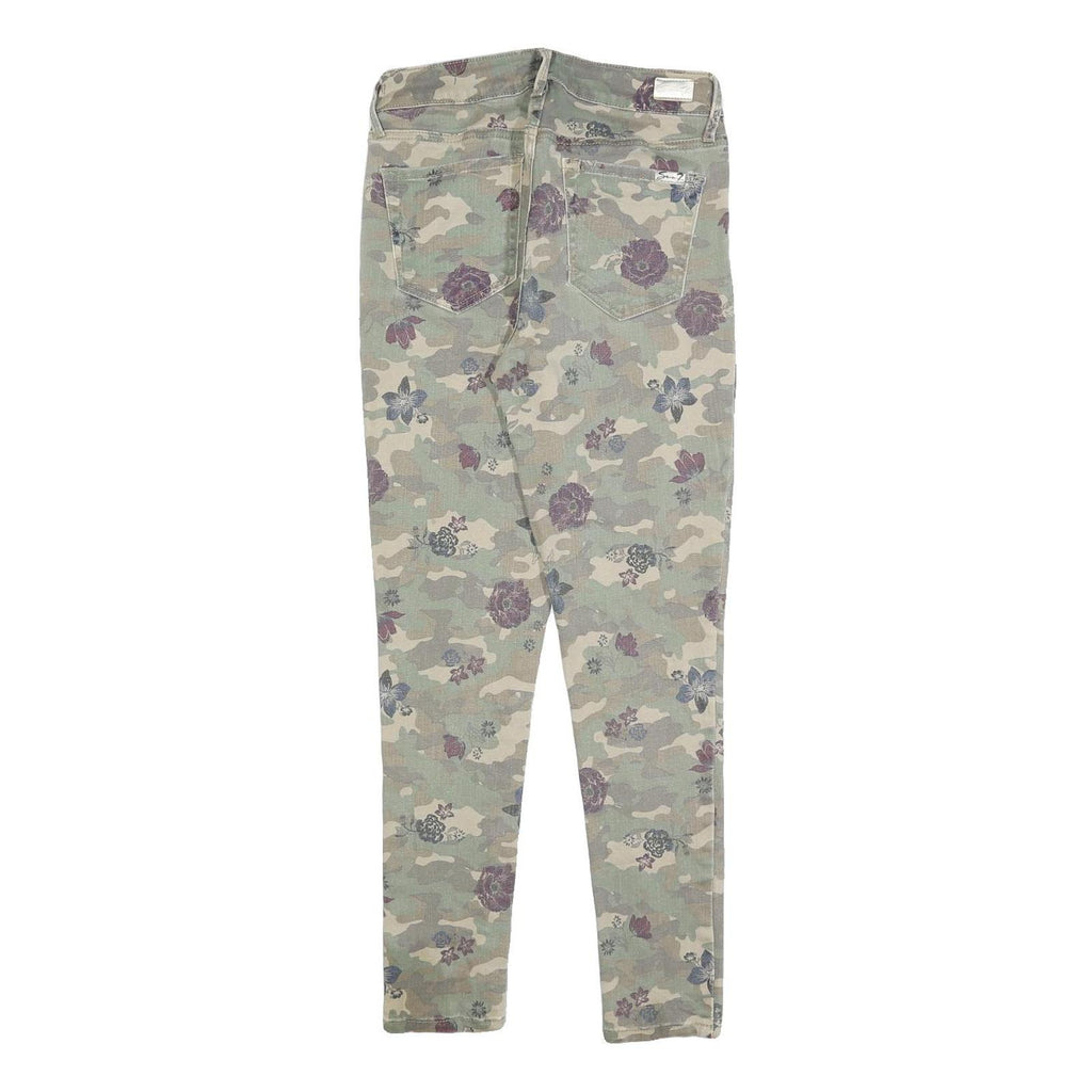 7 FOR ALL MANKIND Womens Slim Floral Camouflage Print Denim Jeans W26 L28