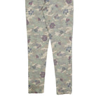 7 FOR ALL MANKIND Womens Slim Floral Camouflage Print Denim Jeans W26 L28