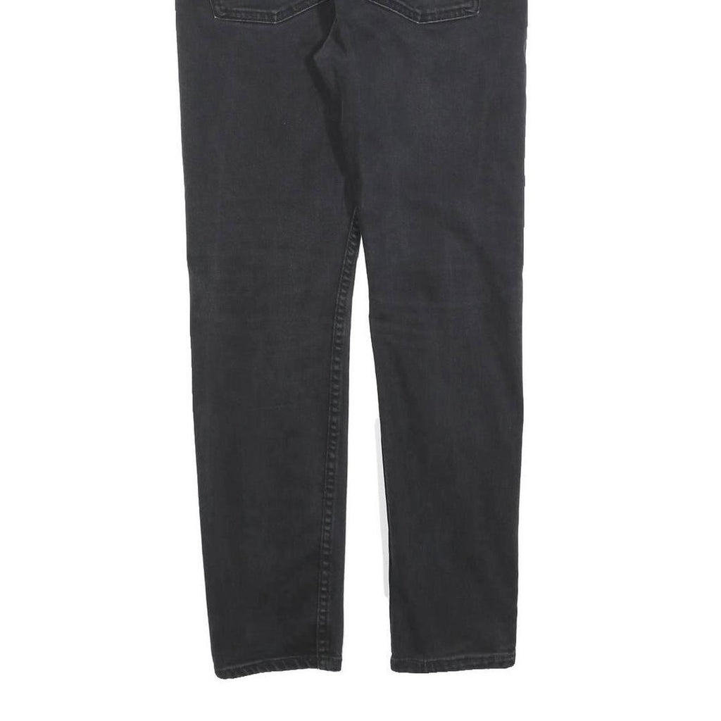 LEVI'S 510 Mens Jeans Black Slim Skinny Denim Medium W32 L30 Slim Fit Zip