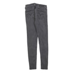 LEVI'S 710 Womens Jeans Black Slim Skinny Denim Medium W27 L27 Stretch Zip