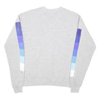 DISNEY Mens Grey Sweatshirt S Cotton Blend Crew Neck Pullover Colour Block