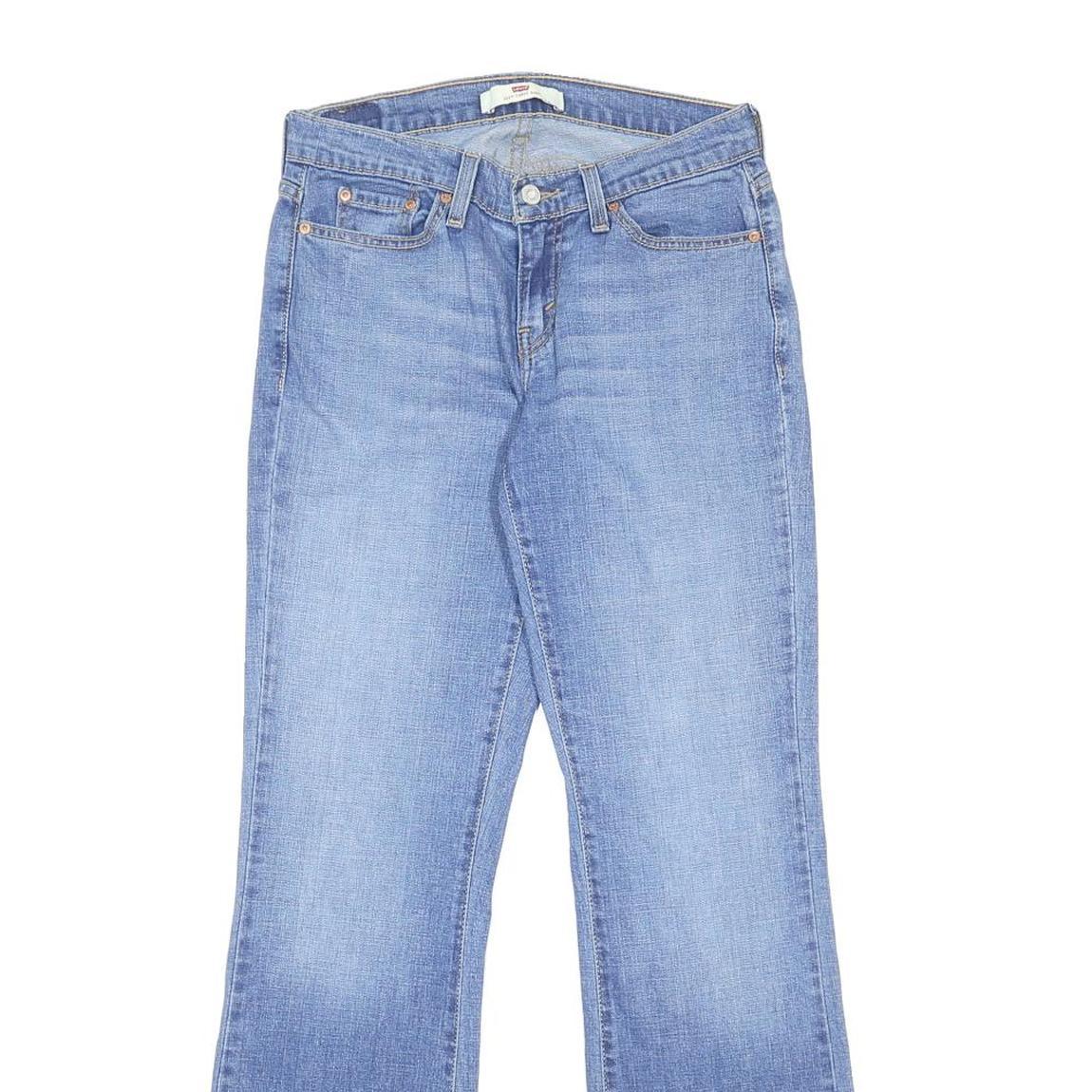 LEVI'S 529 Womens Jeans Blue Regular Bootcut Denim Medium W26 L31 Classic Fit