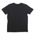 GILDAN Womens Black This Human Belongs To Moscow Dog Graphic T-Shirt L V-Neck