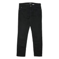TIMBERLAND Mens Black Slim Jeans Denim W34 L31 Button Cotton Blend Stylish
