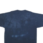 THE MOUNTAIN Mens Navy Blue Tiger Graphic T-Shirt XL Short Sleeve Crew Neck