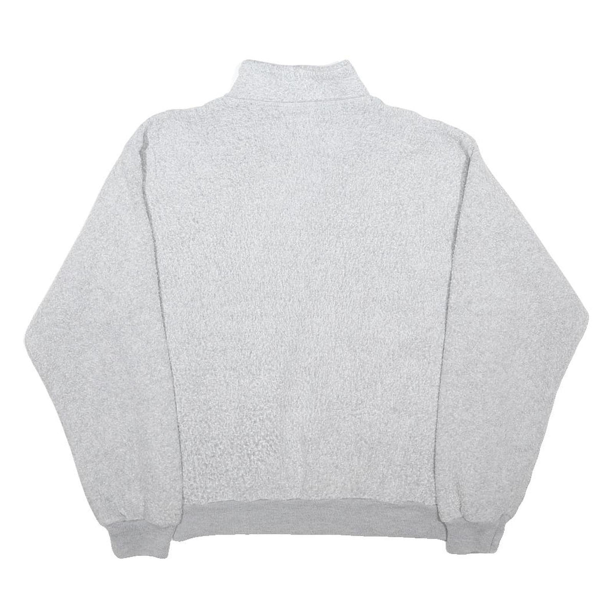 PUMA Womens Grey Plain Pullover Round Neck Basic Knit S Casual Sportswear Jumper