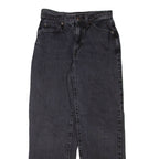 LEVI'S Womens Jeans Grey Loose Straight 90s W25 L28