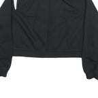 NIKE Womens Black Crop Sweatshirt XL Cotton Blend Crew Neck Casual Wear