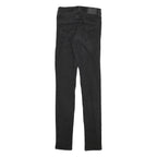 LEVI'S Womens Black Slim Skinny Denim Medium W23 L29 Stretch Jeans Zip