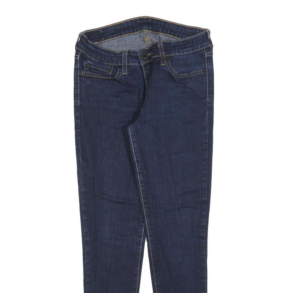 LEVI'S Womens Jeans Blue Slim Skinny Denim W26 L27 Classic Zip Close