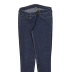 LEVI'S Womens Jeans Blue Slim Skinny Denim W26 L27 Classic Zip Close