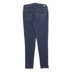 LEVI'S Womens Jeans Blue Slim Skinny Denim W26 L27 Classic Zip Close