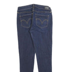 LEVI'S Womens Jeans Blue Slim Skinny Denim W26 L27 Classic Zip Close