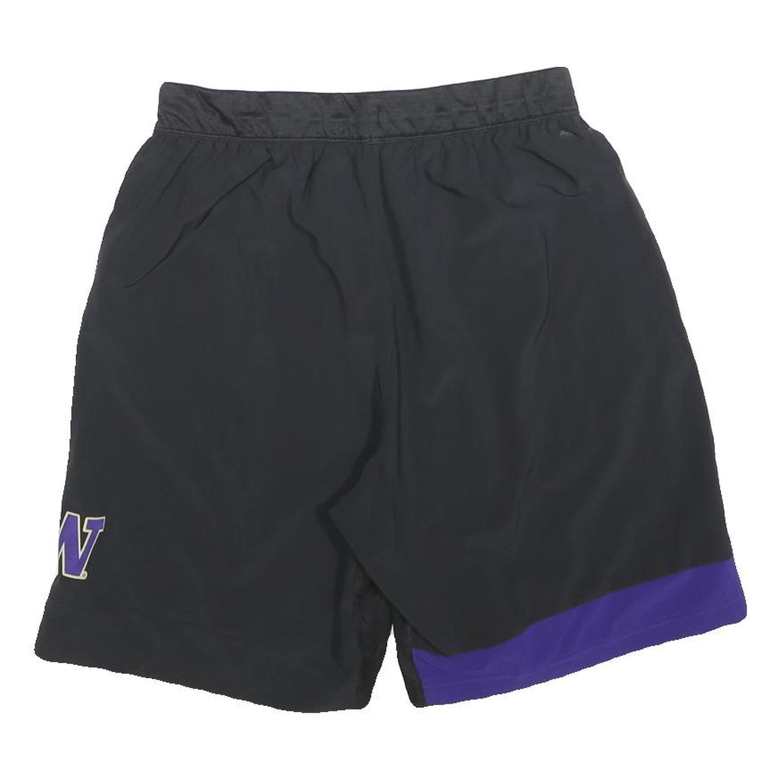 ADIDAS Mens Black & Purple Sports Casual Shorts M W28 Athletic