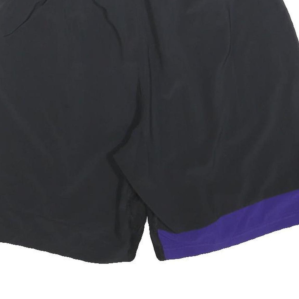 ADIDAS Mens Black & Purple Sports Casual Shorts M W28 Athletic