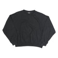 NIKE Womens Black Sweatshirt Crew Neck XL Cotton Blend Logo Pullover