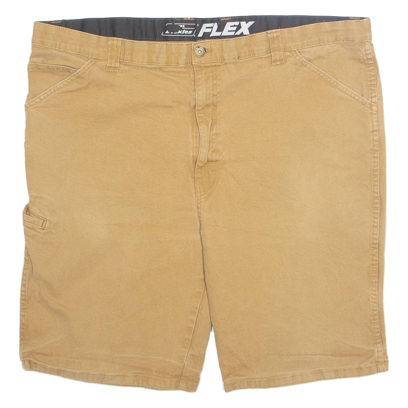 DICKIES Flex Mens Workwear Shorts Beige 2XL W43