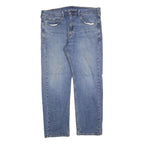 LEVI'S 505 Mens Regular Blue Denim Stone Wash W38 L30 Classic Zip Jeans