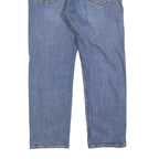 LEVI'S 505 Mens Regular Blue Denim Stone Wash W38 L30 Classic Zip Jeans