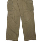 A PROPOS Mens Cotton Blend Green Regular Cargo Trousers W31 L32 Casual Workwear