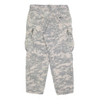 PROPPER Mens Cotton Blend Grey Digital Camouflage Regular Cargo Trousers W33 L28