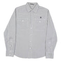 G-STAR Mens Black & White Checked Shirt M Button Down Cotton Blend Casual