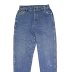 DICKIES Womens Regular Blue Denim Cotton Jeans W29 L30 Button Closure