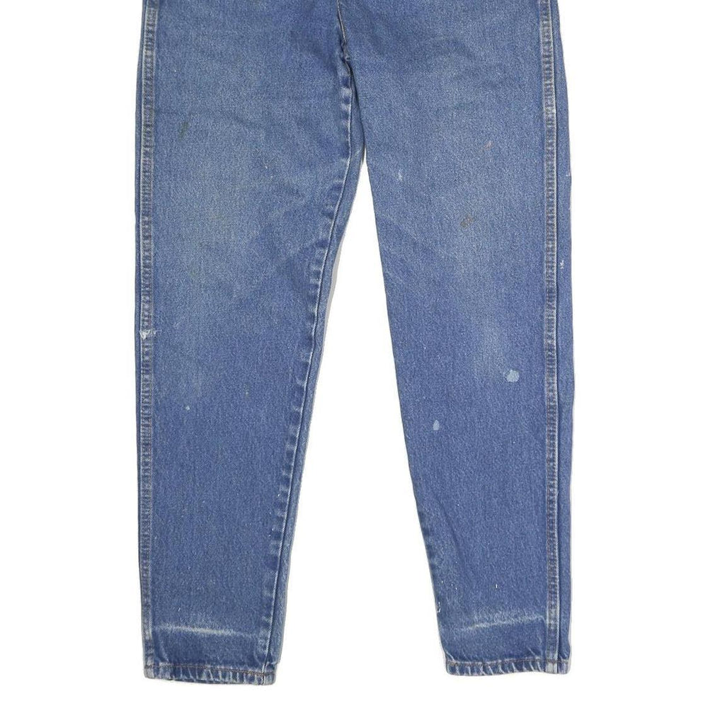 DICKIES Womens Regular Blue Denim Cotton Jeans W29 L30 Button Closure