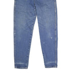 DICKIES Womens Regular Blue Denim Cotton Jeans W29 L30 Button Closure