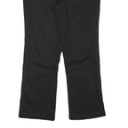 DICKIES Womens Cotton Blend Black Regular Fit Straight Leg Trousers W32 L25
