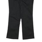 DICKIES Womens Cotton Blend Black Regular Fit Straight Leg Trousers W32 L25