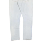 Levis 501 Mens Blue Regular Straight Denim Cotton Blend Light W33 L29 Button Fly