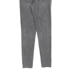LEVI'S Womens Slim Fit Skinny Jeans Grey Denim W28 L28 Cotton Blend Zip