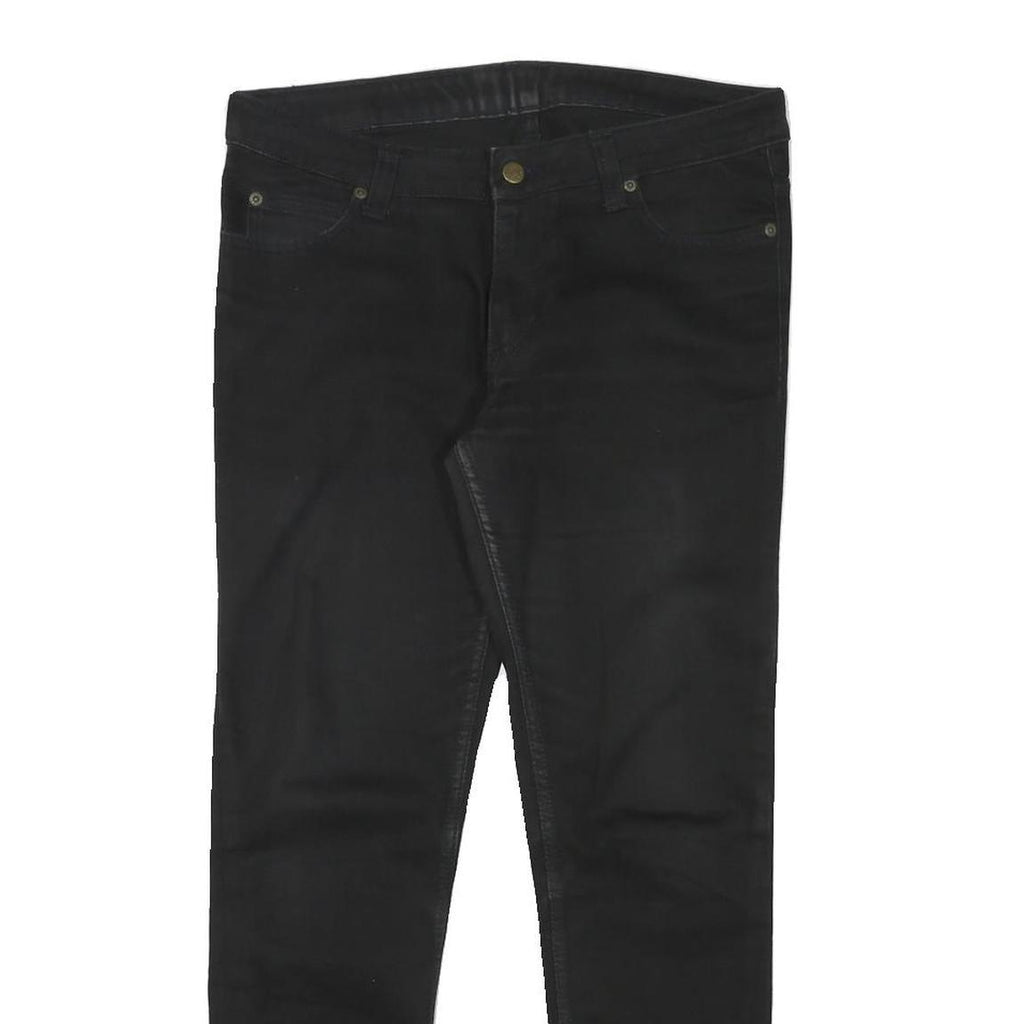 LEE Womens Black Slim Skinny Denim Medium W32 L27 Stretch Cotton Blend Jeans