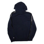 CHAMPION Womens Blue Hoodie XL