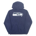 NFL Seattle Seahawks Mens Blue Hoodie USA S