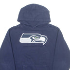 NFL Seattle Seahawks Mens Blue Hoodie USA S