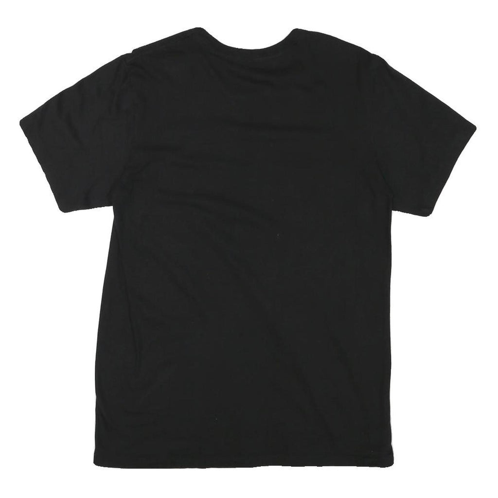 CALVIN KLEIN JEANS Mens Black Crew Neck T-Shirt M Cotton Blend Classic