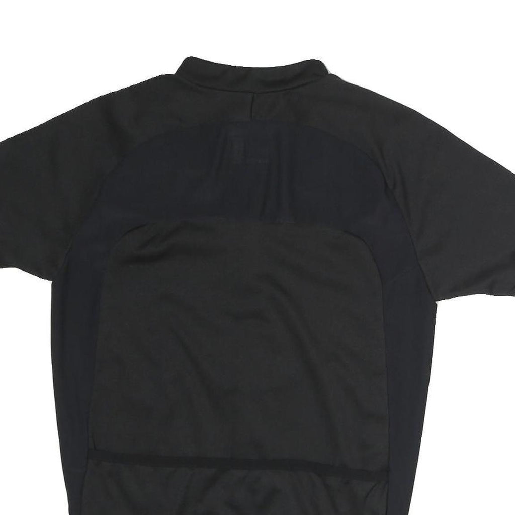 PUMA Mens Black & Dark Grey Graphic T-Shirt S Short Sleeve Crew Neck Sports