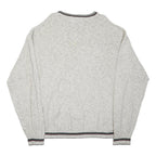 SHENANDOAH Mens Grey Golf Patterned Crew Neck Basic Knit XL Cotton Blend Jumper