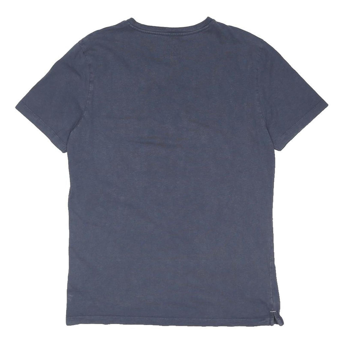 FAT FACE Mens Blue Graphic T-Shirt M Short Sleeve Crew Neck Cotton Blend Casual