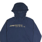 UNDER ARMOUR Womens Navy Blue Cotton Blend Hoodie XL Camo Logo Pullover