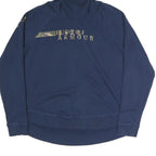 UNDER ARMOUR Womens Navy Blue Cotton Blend Hoodie XL Camo Logo Pullover