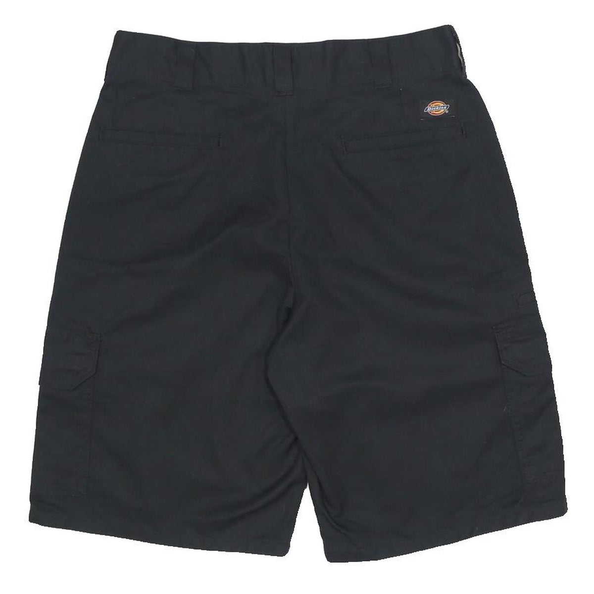 DICKIES Mens Black Cargo Shorts M W32 Workwear Durable Polyester Blend