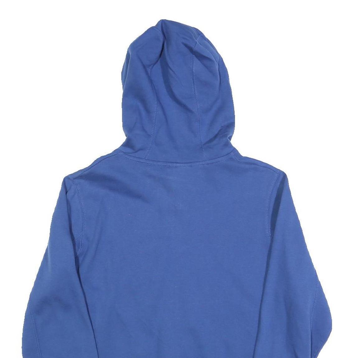 NFL Womens Blue Indianapolis Colts Zip Up Hoodie M Cotton Blend Casual