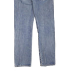 LEVI'S Mens Blue Regular Fit Straight Denim Light W32 L32 Button Cotton Blend