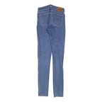 LEVI'S 711 Womens Slim Skinny Denim Light W25 L32 Stretch Cotton Blend Zip Jeans