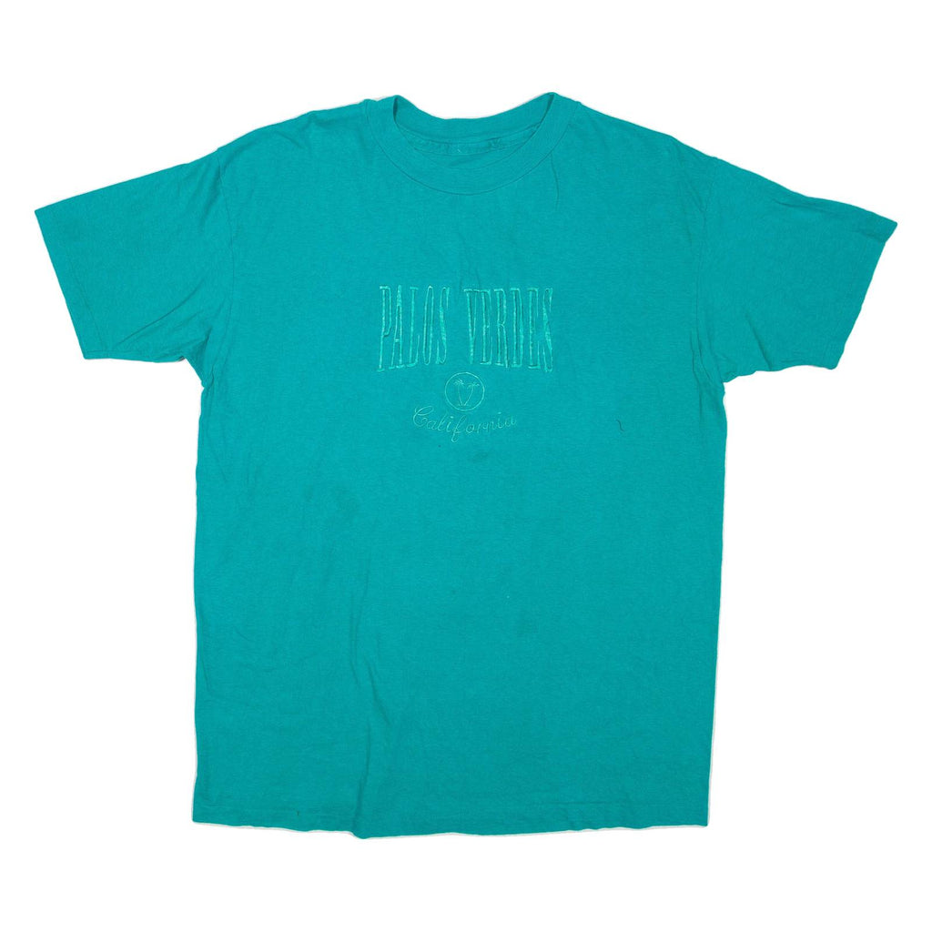 Palos Verdes California Mens T-Shirt Blue USA M